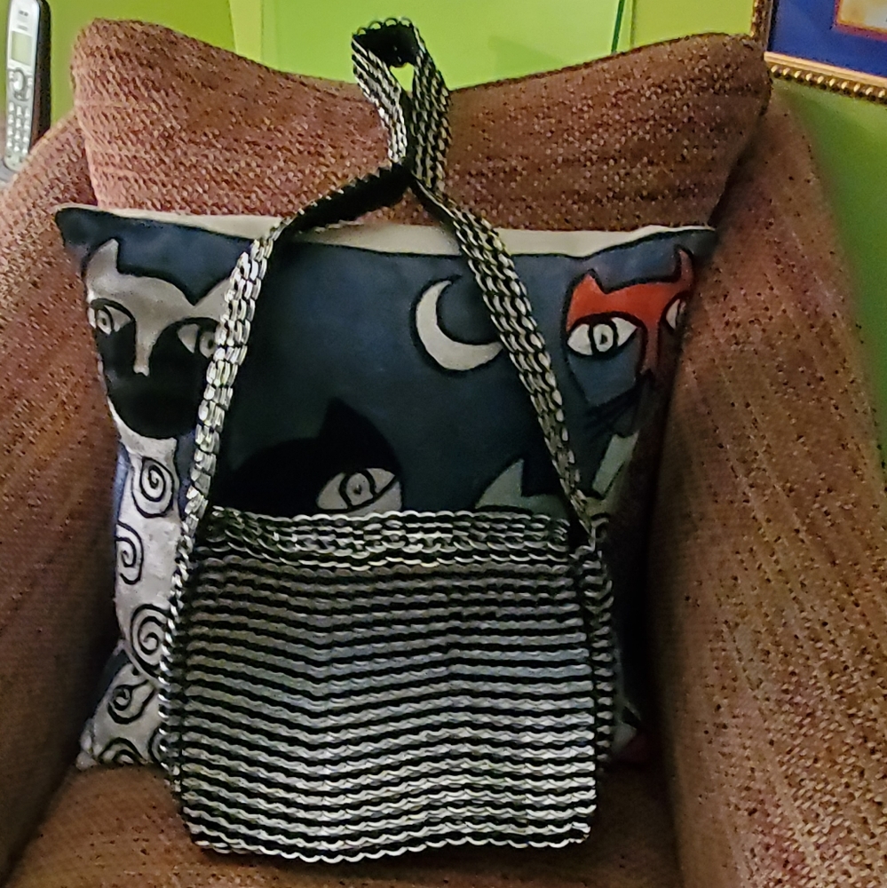 Flip Top Cross Body Bag